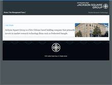Tablet Screenshot of jacksonsquaregroup.com